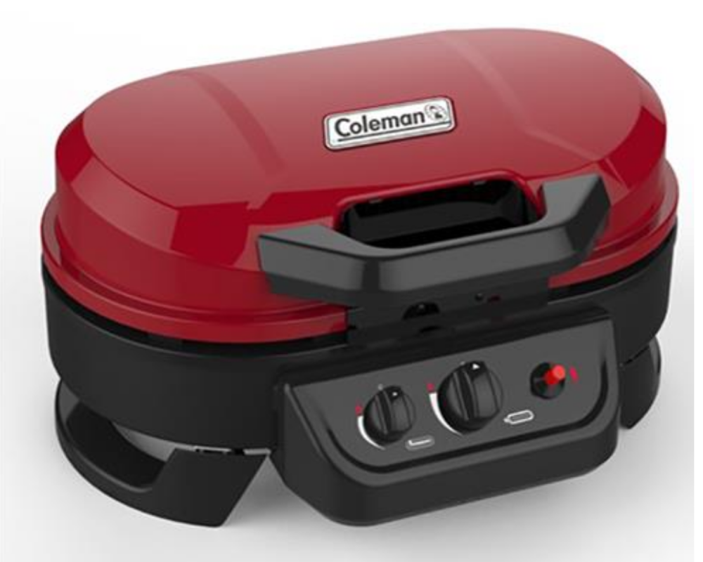 coleman roadtrip grill red