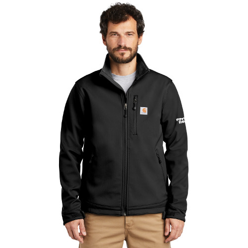 Carhartt Crowley Soft Shell Jacket (Black) image thumbnail