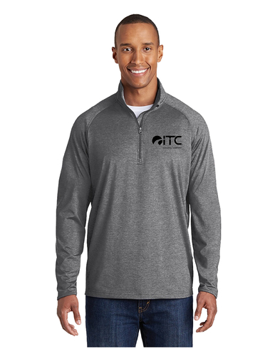 Sport-Tek Tall Sport-Wick Stretch 1/2-Zip Pullover. TST850 image thumbnail