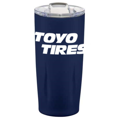 Victor Copper Vacuum Tumbler with Opener 24oz (Navy Blue) image thumbnail