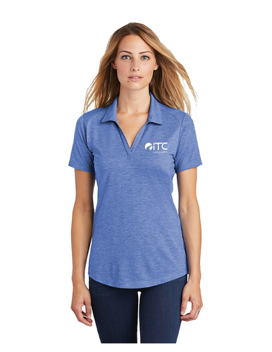 Sport-Tek Ladies PosiCharge Tri-Blend Wicking Polo. LST405 image thumbnail
