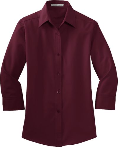 Port Authority® Ladies 3/4-Sleeve Easy Care Shirt image thumbnail