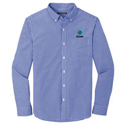 Image of Port Authority Broadcloth Gingham Easy Care Shirt