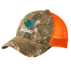 Image of Port Authority Structured Camouflage Mesh Back Cap