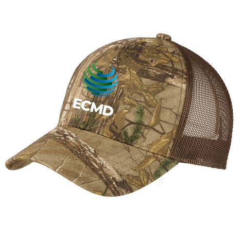 Port Authority Structured Camouflage Mesh Back Cap image thumbnail