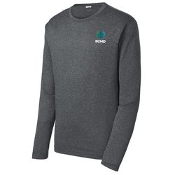 Image of Sport-Tek Long Sleeve Heather Contender Tee - HT