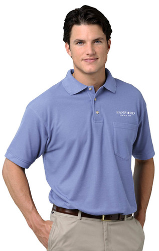 Supply Chain - Adult Superblend Short Sleeve Pocket Polo image thumbnail