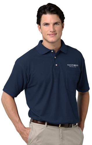 Supply Chain - Adult Superblend Short Sleeve Pocket Polo image thumbnail