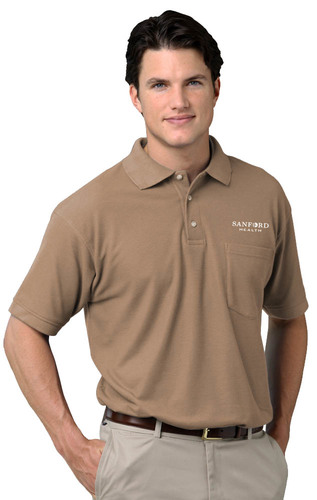 Supply Chain - Adult Superblend Short Sleeve Pocket Polo image thumbnail