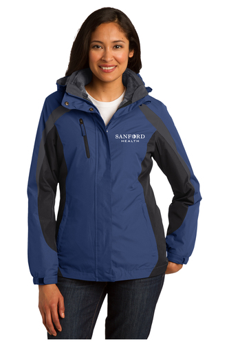 Supply Chain - Port Authority® Colorblock Ladies 3-in-1 Jacket image thumbnail