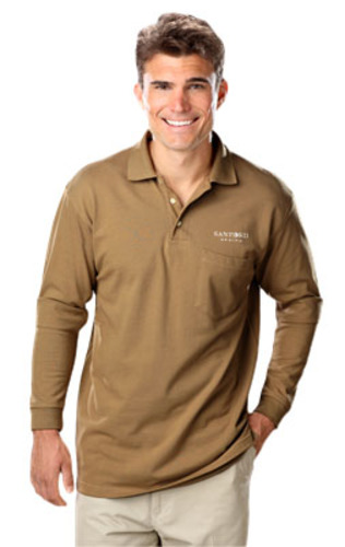 Supply Chain - Superblend Long Sleeve Polo image thumbnail