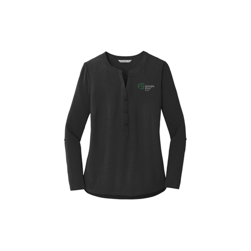 Port Authority® Ladies Concept Henley Tunic image thumbnail