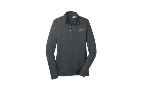 Nike Ladies Long Sleeve Dri-FIT Stretch Tech Polo image thumbnail