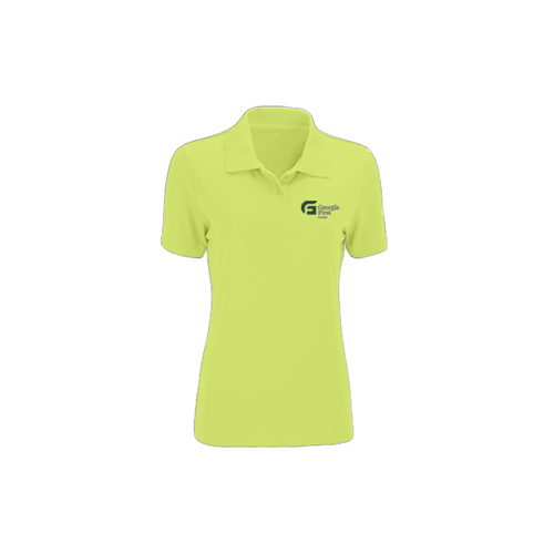 Women's Vansport Omega Solid Mesh Tech Polo image thumbnail
