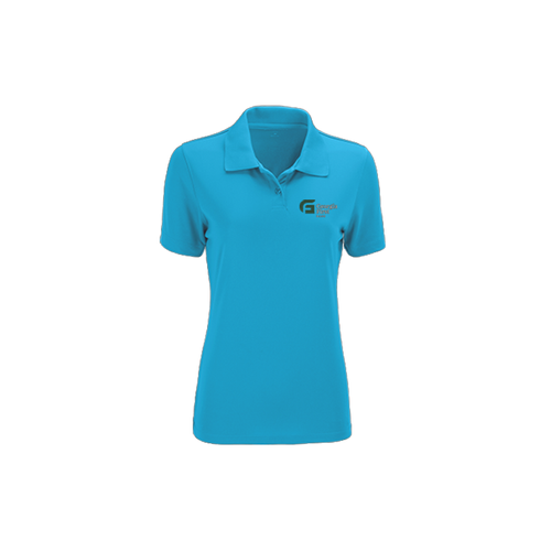 Women's Vansport Omega Solid Mesh Tech Polo image thumbnail