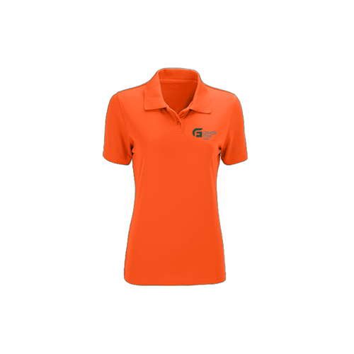Women's Vansport Omega Solid Mesh Tech Polo image thumbnail
