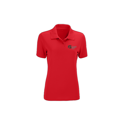 Women's Vansport Omega Solid Mesh Tech Polo image thumbnail