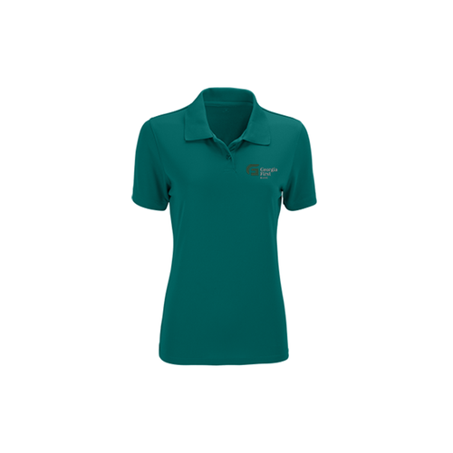 Women's Vansport Omega Solid Mesh Tech Polo image thumbnail