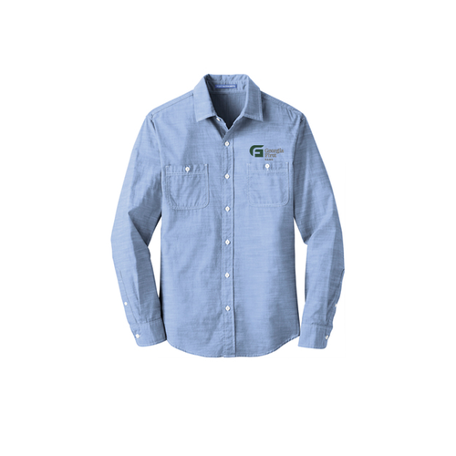 Port Authority® Slub Chambray Shirt image thumbnail