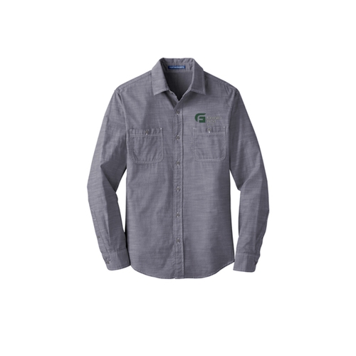 Port Authority® Slub Chambray Shirt image thumbnail