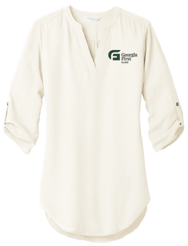 Port Authority ® Ladies 3/4-Sleeve Tunic Blouse image thumbnail