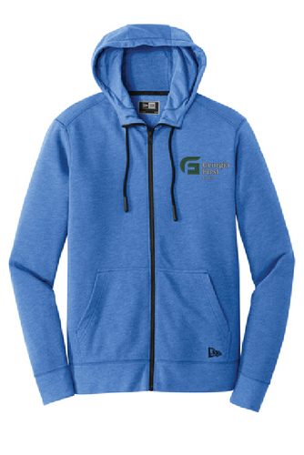 New Era® Tri-Blend Fleece Full-Zip Hoodie image thumbnail