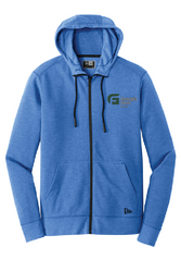 Image of New Era® Tri-Blend Fleece Full-Zip Hoodie