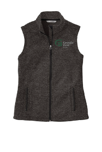 Port Authority ® Ladies Sweater Fleece Vest image thumbnail