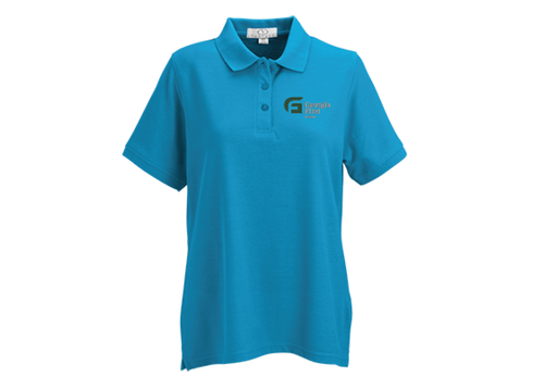 Women's Soft-Blend Double-Tuck Pique Polo image thumbnail