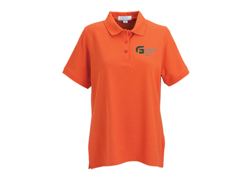 Women's Soft-Blend Double-Tuck Pique Polo image thumbnail