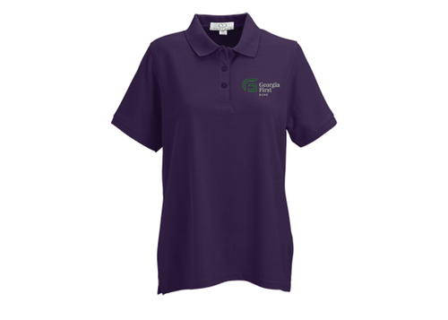 Women's Soft-Blend Double-Tuck Pique Polo image thumbnail