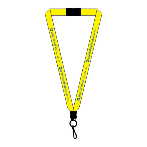 3/4" Smooth Nylon Lanyard image thumbnail