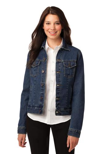 Port Authority® Ladies Denim Jacket image thumbnail