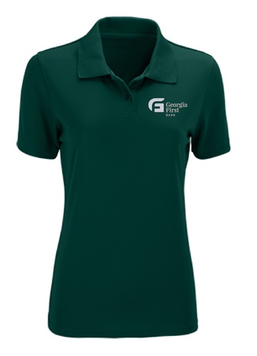 Women's Vansport Omega Solid Mesh Tech Polo image thumbnail