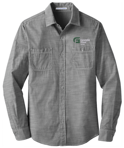 Port Authority® Slub Chambray Shirt image thumbnail