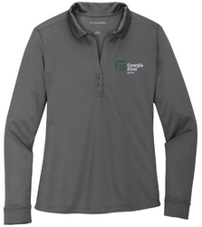 Image of Port Authority ® Ladies Silk Touch™ Performance Long Sleeve Polo