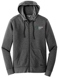 Image of New Era® Tri-Blend Fleece Full-Zip Hoodie