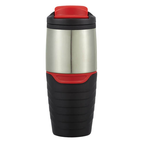 16 Oz. Stainless Steel Tumbler With Flip Lock Lid image thumbnail