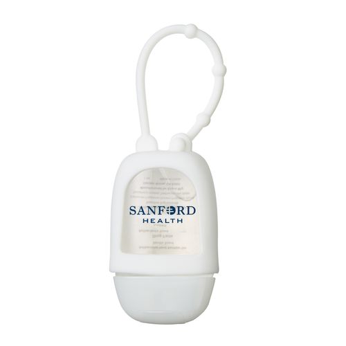 1oz. Hand Sanitizer Gel with Sleeve and Lanyard image thumbnail