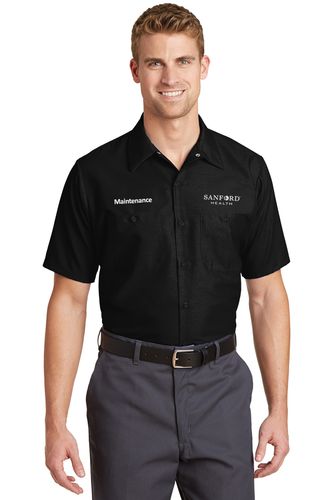 Maintenance - LONG Red Kap® Short Sleeve Industrial Work Shirt image thumbnail
