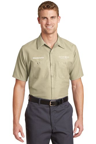 Maintenance - LONG Red Kap® Short Sleeve Industrial Work Shirt image thumbnail
