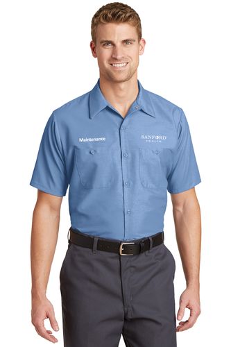 Maintenance - LONG Red Kap® Short Sleeve Industrial Work Shirt image thumbnail