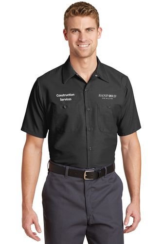Construction Services - LONG Red Kap® Short Sleeve Industrial Work Shirt image thumbnail