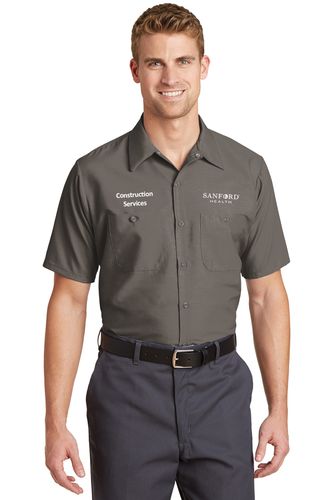 Construction Services - LONG Red Kap® Short Sleeve Industrial Work Shirt image thumbnail