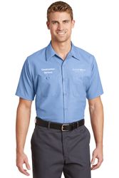Image of Construction Services - LONG Red Kap® Short Sleeve Industrial Work Shirt