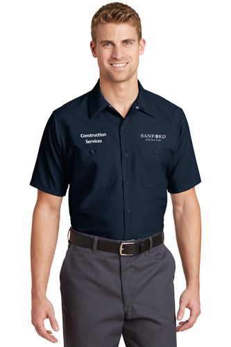 Construction Services - LONG Red Kap® Short Sleeve Industrial Work Shirt image thumbnail