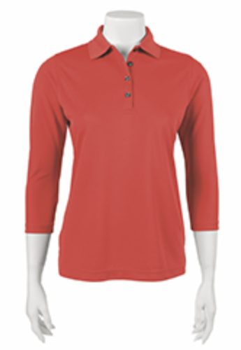 Paragon - Women's Lady Palm Three-Quarter Sleeve Polo image thumbnail