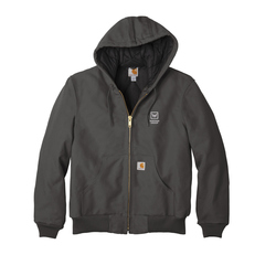 Image of Carhartt Quilted-Flannel-Lined Duck Active Jacket