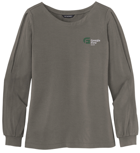 Port Authority ® Ladies Luxe Knit Jewel Neck Top image thumbnail