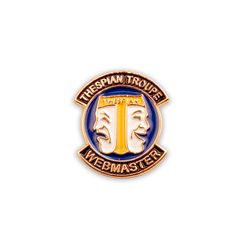 Image of Thespian Troupe Webmaster Pin